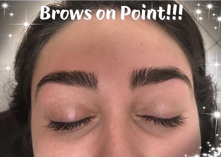 Brows on point — eyebrow waxing result