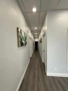 Boutique hallway
